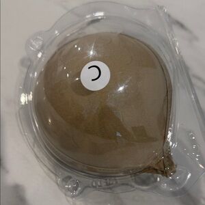 Beige Adhesive Bra Cup